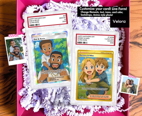 Custom Trainer Card, Personalized Father's Day & Mother's Day Card, Unique Gift for Dad & Mom