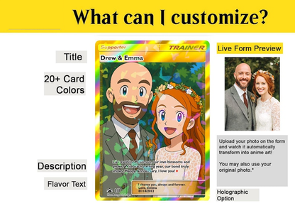 Custom Trainer Card, Personalized Father's Day & Mother's Day Card, Unique Gift for Dad & Mom